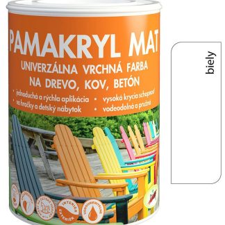 Pam Pamakryl mat Ral 9010 0,7kg biela