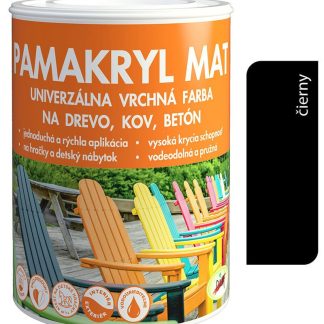 Pam Pamakryl mat Ral 9011 čierny 0,7kg