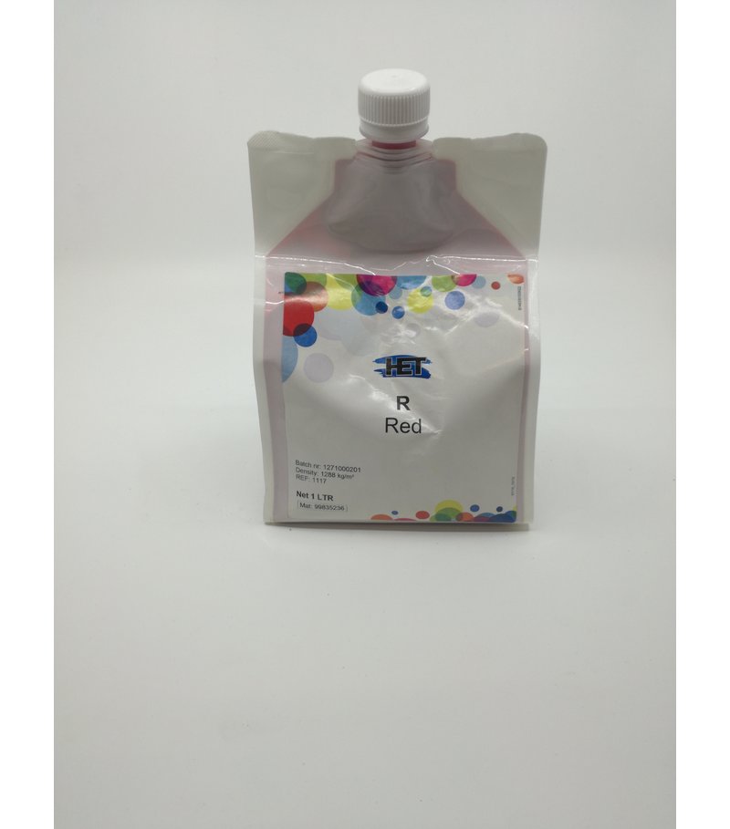 Het Pasta/Pigment R Red 1l NEW