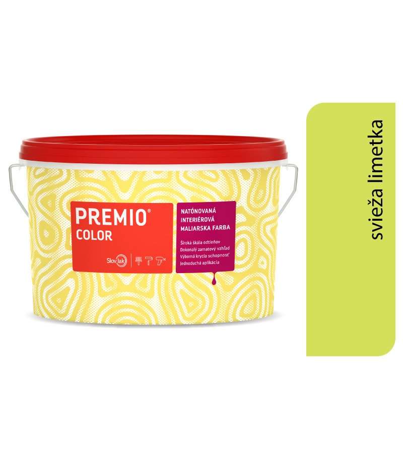 Slovlak PREMIO COLOR 19 svieža limetka 4kg