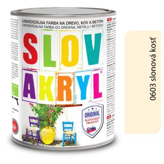 Slovlak Slovakryl 0603 - slonová kosť 2,5kg