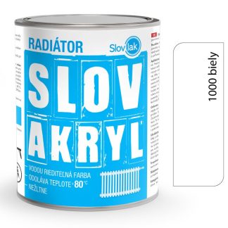 Slovlak Slovakryl Radiátor biely 0,75kg