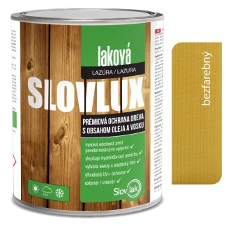 Slovlak Slovlux Laková lazúra 0000 Bezfarebná 0,7l