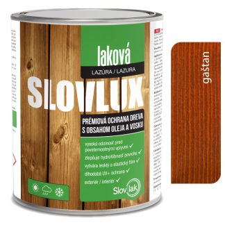 Slovlak Slovlux Laková lazúra 0020 Gaštan 2,5l