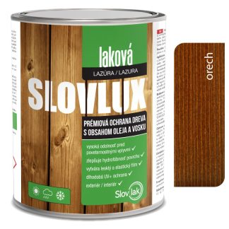 Slovlak Slovlux Laková lazúra 0021 Orech 0,7l