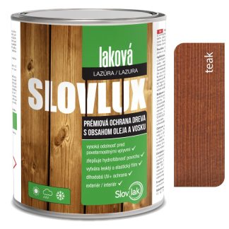Slovlak Slovlux Laková lazúra 0023 Teak 0,7l