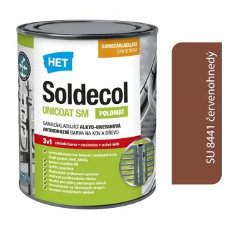 Het Soldecol Unicoat SM SU 8441 červenohnedý 0,6l 3v1