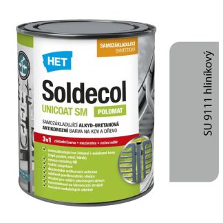 Het Soldecol Unicoat SM SU 9111 hliníkový 0,6l 3v1