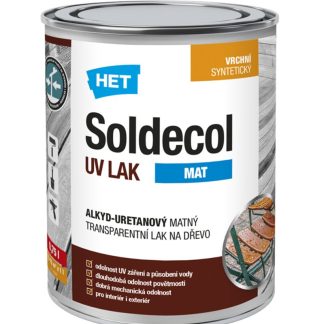 Het Soldecol UV LAK mat 0.75L (Lodný lak)