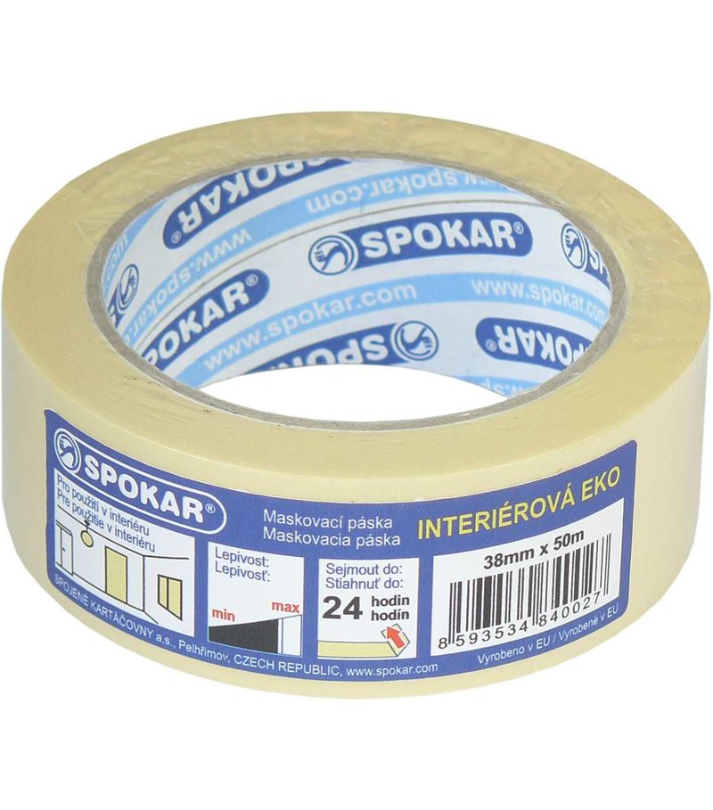 Spokar maskovacia páska EKO 38mmx50m - 24h