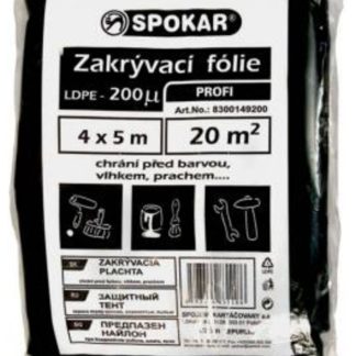 Spokar plachta 4x5m 200MY LDPE