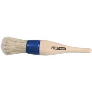 Spokar štetec guľatý 81110 C 8, držadlo - drevo