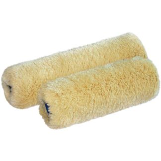 Spokar valec 18cm plyš žltozelený maliarsky