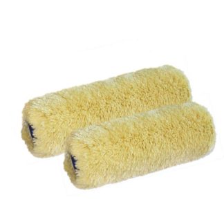 Spokar valec plyš žltozelený 18cm - fasádny