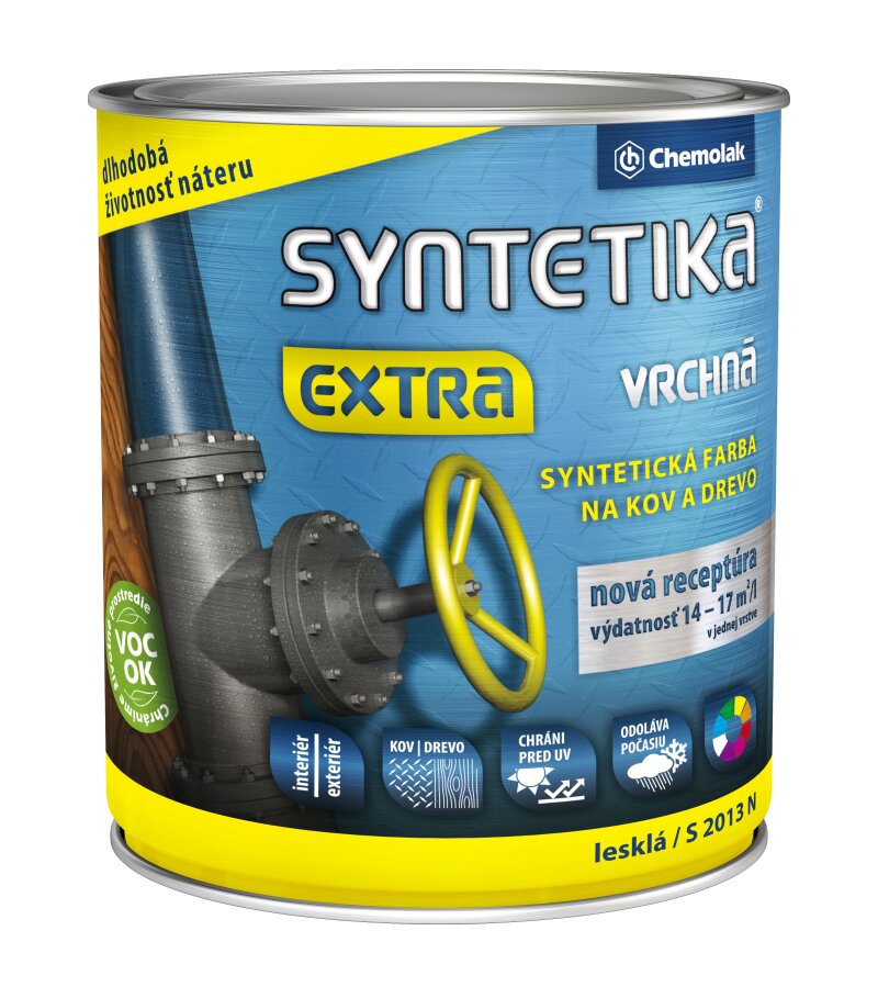 Chemolak Syntetika Extra vrchná B3 0,7l - báza