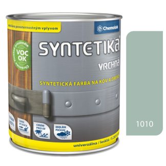 Chemolak Syntetika S2013U 1010 holubia šeď 4,5l - vrchná farba lesklá