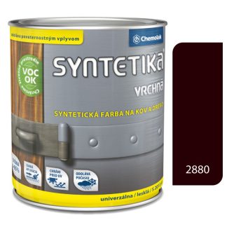 Chemolak Syntetika S2013U 2880 palisander 2,5l - vrchná farba lesklá
