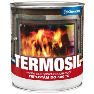 Chemolak Termosil špeciál K2010 0911 strieborná 0.75L do 500°C