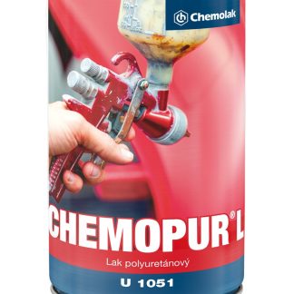 Chemolak U1051 Chemopur L Polyuretánový lak lesklý transparentný na polyuretánové emaily 0,6l