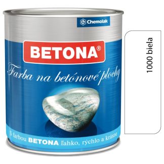 Chemolak U2043 Betona 1000 biela - Farba na betón 0,75l
